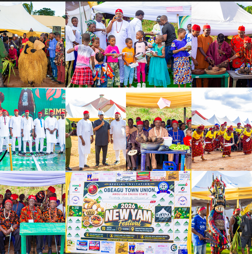 OBEAGU NEW YAM FESTIVAL: COMMUNITY CELEBRATES CULTURE, UNITY AND ABUNDANT HARVEST