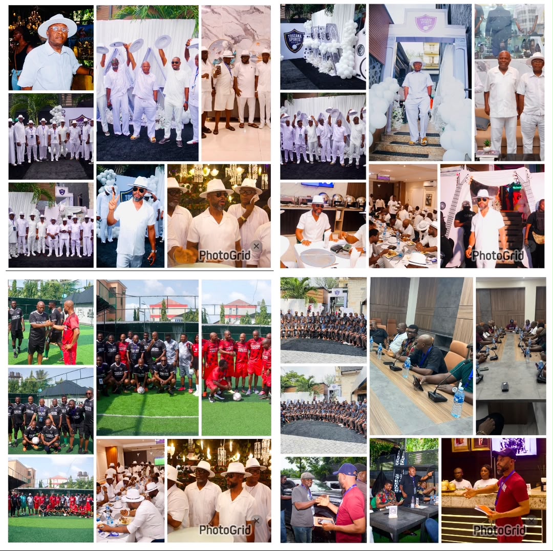 TOSCANA SPORTS CLUB MAKES HISTORY IN PORT HARCOURT AS 3RD AGM AND RETREAT CELEBRATES THREE YEARS OF GROWTH, UNITY AND EXCELLENCE
